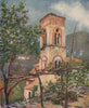'Cathedral of Ravello' by Augustine Fitzgerald. Italy 1904 old antique print