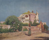 'Church of San Pietro, Ischia' by Augustine Fitzgerald. Italy 1904 old print