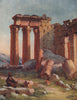 BAALBECK. 'The Small Temple, Baalbek' by Margaret Thomas. Lebanon 1908 print