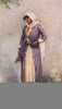 'A Druze woman' by Margaret Thomas. Lebanon 1908 old antique print picture