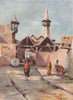 DAMASCUS. Bab Touma by Margaret Thomas. Syria 1908 old antique print picture