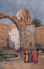 DAMASCUS. Mausoleum of Saladin by Margaret Thomas. Syria 1908 old print