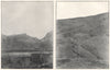 Ma'loula; Maaloula and rocky country. Syria 1908 old antique print picture