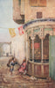 DAMASCUS. 'Street fountain, Damascus' by Margaret Thomas. Syria 1908 old print