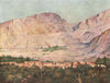 'Druze village in the Lebanon' by Margaret Thomas. Lebanon 1908 old print