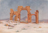 PALMYRA. 'Triumphal Arch, Palmyra' by Margaret Thomas. Syria 1908 old print