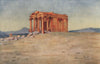 'Temple of the King's Mother, Palmyra' by Margaret Thomas. Syria 1908 print