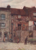 Old Houses, White Hart Inn, Southwark, 1884. Philip Norman. Vanished London 1905