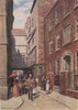 'Entrance to Bishopsgate from Great St. Helen's, 1890'. Philip Norman 1905