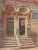 1 & 2 Laurence Pountney Hill doorways, 1895. Philip Norman. Vanished London 1905