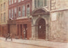 St George's church door, Botolph Lane, 1904. Philip Norman. Vanished London 1905