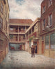 Old Bell Inn yard, Holborn, from south, 1897. Phil Norman. Vanished London 1905