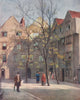 'Part of Barnard's Inn, Holborn, 1886' by Philip Norman. Vanished London 1905