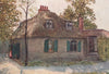 'Thatched Cottage near Paddington Green, 1895' by Philip Norman. London 1905