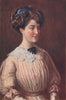 'An Australian girl' by Percy Spence. Australia 1910 old antique print picture