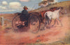 'His Majesty's mails in the Australian bush' by Percy Spence. Australia 1910