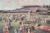 Flemington Race-Course - Melbourne Cup Day' by Percy Spence. Australia 1910