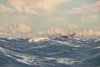 'The big blue seas of the Great Australian' by Percy Spence. Australia 1910