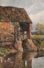 'Weston Mill - near Leamington' by Frederick Whitehead. Warwickshire 1906