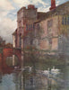 'Baddesley Clinton Hall' by Frederick Whitehead. Warwick, Warwickshire 1906