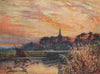 'Stratford-on-Avon' by Frederick Whitehead. Warwickshire 1906 old print
