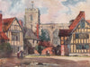 'Stratford-on-Avon, the Grammar School'. Frederick Whitehead. Warwickshire 1906