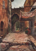 AURIBEAU. 'Entrance gate, Auribeau' by Scott. Alpes-Maritimes 1907 old print