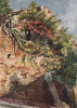 'A street corner, Cagnes' by William Scott. Alpes-Maritimes 1907 old print