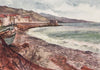 MENTON. looking towards Bordighera by William Scott. Alpes-Maritimes 1907