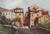 CAMPOROSSO. 'Entrance to Camporosso - West' by William Scott. Italy 1907 print