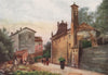 CAMPOROSSO. 'Entrance to Camporosso - East' by William Scott. Italy 1907 print