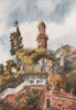 GENOVA. 'A corner in Genoa' by William Scott. Italy 1907 old antique print