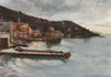 'Rapallo' by William Scott. Italy 1907 old antique vintage print picture