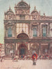 VENEZIA.'Scuola di San Marco' by Mortimer Menpes. Venice 1916 old print