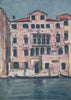 VENEZIA. 'Palazzo Mengaldo' by Mortimer Menpes. Venice 1916 old antique print