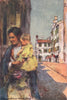 VENEZIA. 'Bambino' by Mortimer Menpes. Venice 1916 old antique print picture