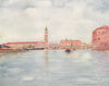 VENEZIA. 'St. Mark's Basin' by Mortimer Menpes. Venice 1916 old antique print