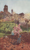 SIENA. 'Under the Walls, Siena' by William Wiehe Collins. Italy 1911 old print