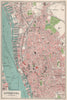 LIVERPOOL antique town/city plan. BARTHOLOMEW 1904 old map chart