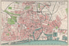 HULL antique town/city plan. BARTHOLOMEW 1904 old map chart