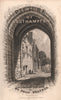 PICTURE OF SOUTHAMPTON. Title page. BRANNON 1853 old antique print