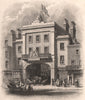 SOUTHAMPTON. Andrew's Coach Manufactory. BRANNON 1853 old antique print