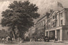 SOUTHAMPTON. Above-bar & Aslall's Coach Manufactory. BRANNON 1853 old print