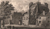 SOUTHAMPTON. The Southgate. BRANNON 1853 old antique vintage print picture