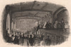 SOUTHAMPTON. Interior of the ancient Town Hall over the Bargate. BRANNON 1853