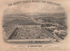 SOUTHAMPTON. Hampshire county cheese market, Bishopstoke. BRANNON 1853 print