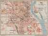 KIEV vintage town/city plan. Soviet Union/USSR. Ukraine 1929 old vintage map