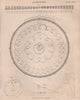 Astronomy. Planetary motion of Saturn, Jupiter and Mars relative to Earth 1860