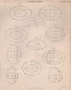 Attraction. Geometry 2. BRITANNICA 1860 old antique vintage print picture