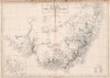 Victoria, New South Wales & South Australia. Norfolk Island. BRITANNICA 1860 map